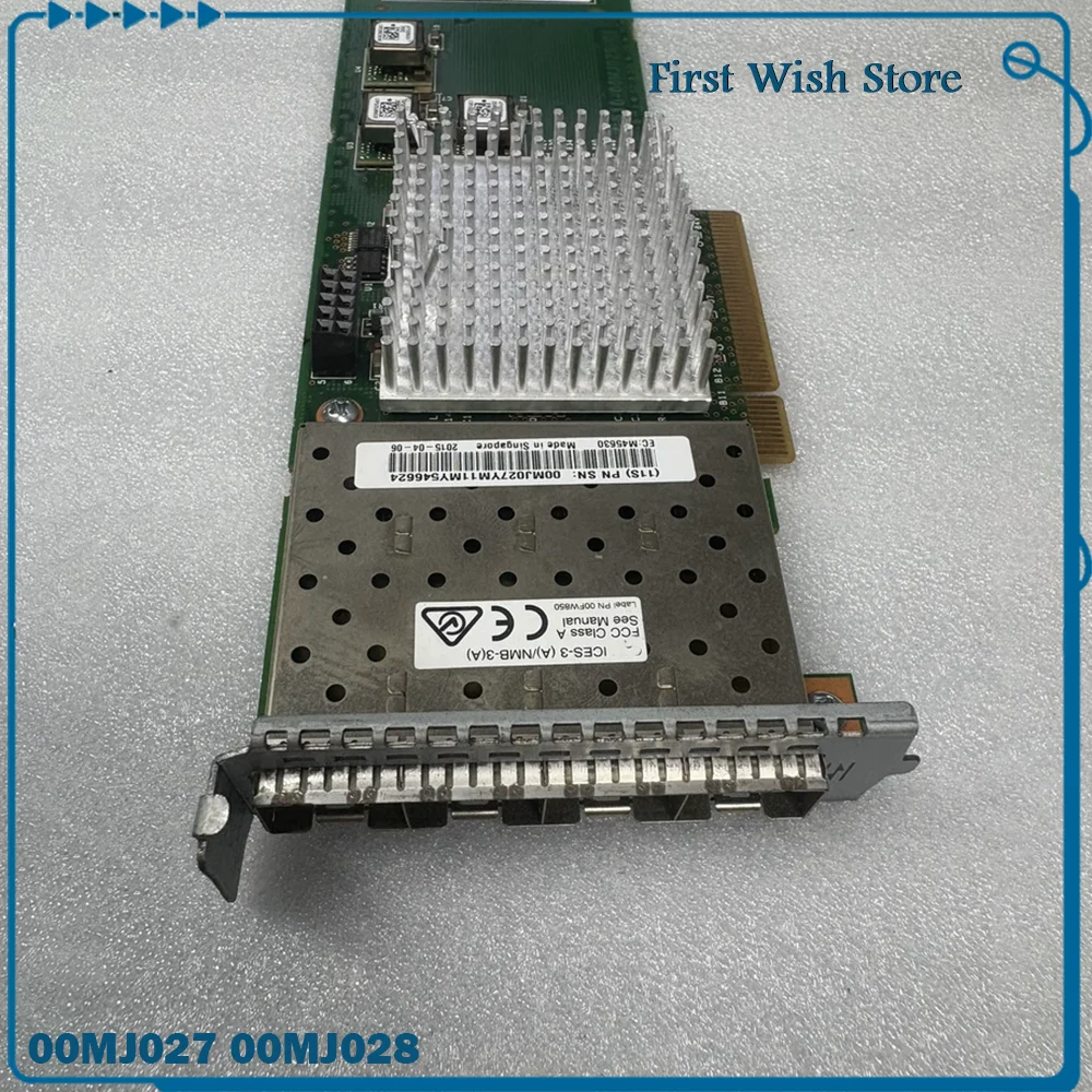 V7000 8GB four-port fiber subcard 00MJ027 00MJ028 110-00MJ029-01
V7000 8GB four-port fiber subcard 00MJ027 00MJ028 110-00MJ029-01