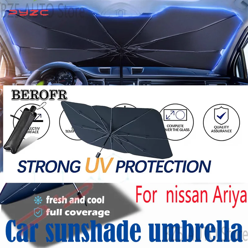 For nissan Ariya front windshield panel, sun visor, summer accessories, heat insulation, sun shading, sun protection
For nissan Ariya front windshield panel, sun visor, summer accessories, heat insulation, sun shading, sun protection