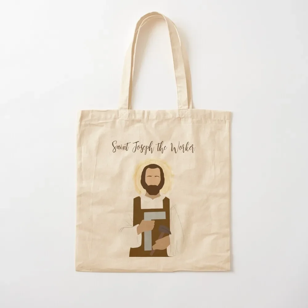 St. Joseph the Worker Tote Bag shopping cart bags tote bag university custom canvas bag Big women
St. Joseph the Worker Tote Bag shopping cart bags tote bag university custom canvas bag Big women