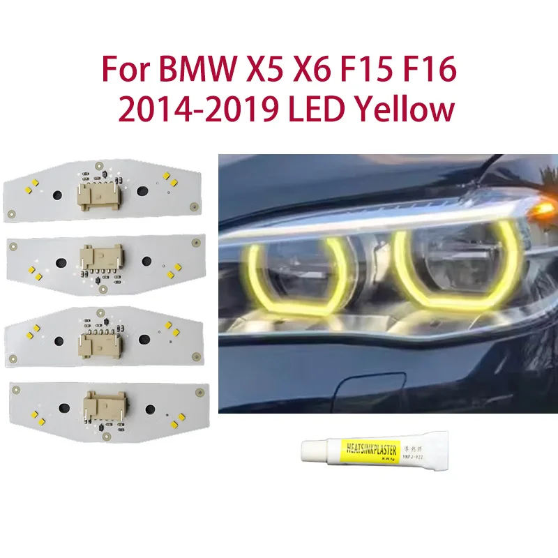 Lemon Yellow DRL chip Angel Eyes Car light color modification Car headlights Ballast chip For BMW X5 X6 F15 F16 2014-2019 LED
Lemon Yellow DRL chip Angel Eyes Car light color modification Car headlights Ballast chip For BMW X5 X6 F15 F16 2014-2019 LED