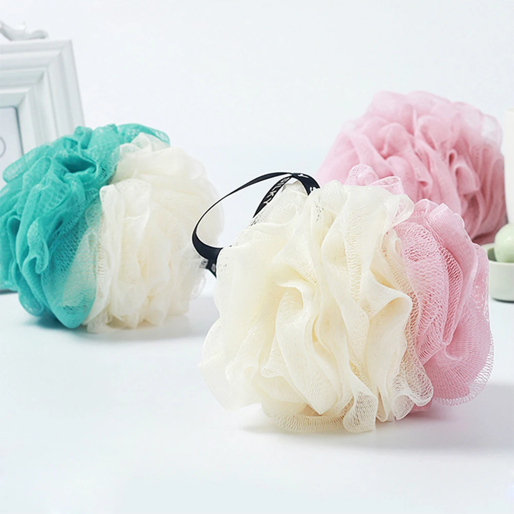 2pcs Large Shower Ball Bath Ball Double Color Mesh Sponge Mesh Pouf 60G (White and Pink + )
2pcs Large Shower Ball Bath Ball Double Color Mesh Sponge Mesh Pouf 60G (White and Pink + )