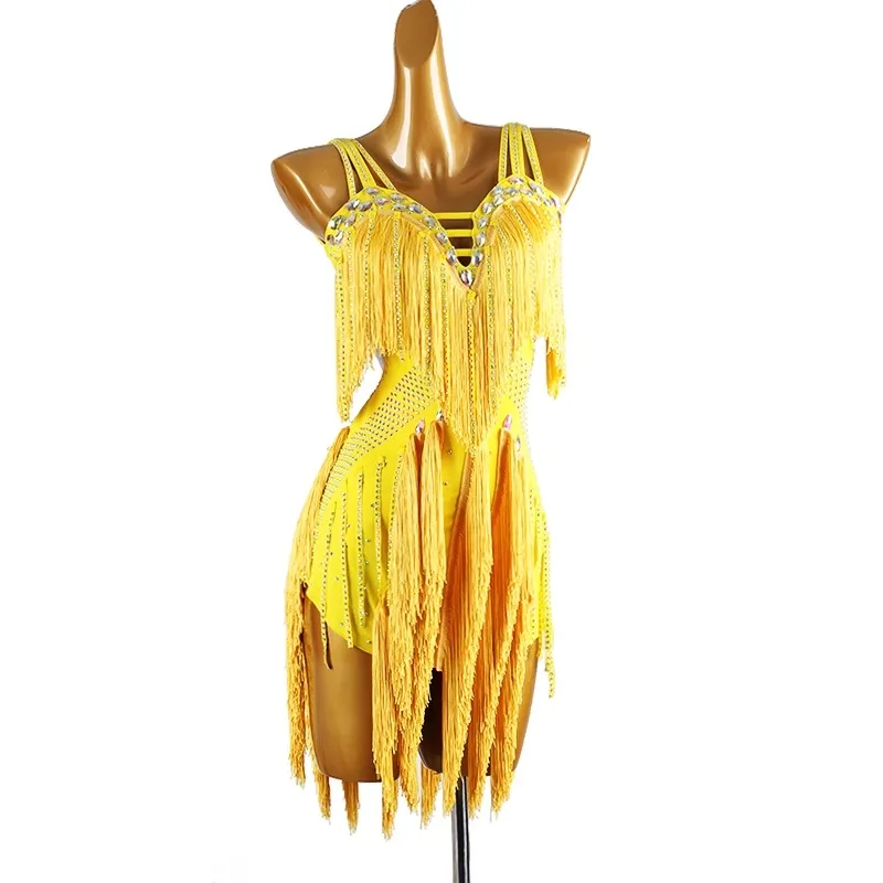 Latin Dance Dress Practice Wear Clothing Woman Line American Skirt Prom Competition Costume Fringed Suit Sexy Girl Stage Cabaret
Latin Dance Dress Practice Wear Clothing Woman Line American Skirt Prom Competition Costume Fringed Suit Sexy Girl Stage Cabaret