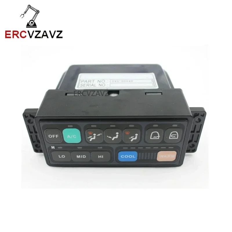 DH225-7 Air Conditioning Controller 543-00049 54300049 AC Panel for Daewoo DH225-5 S225-V Excavator Parts
DH225-7 Air Conditioning Controller 543-00049 54300049 AC Panel for Daewoo DH225-5 S225-V Excavator Parts