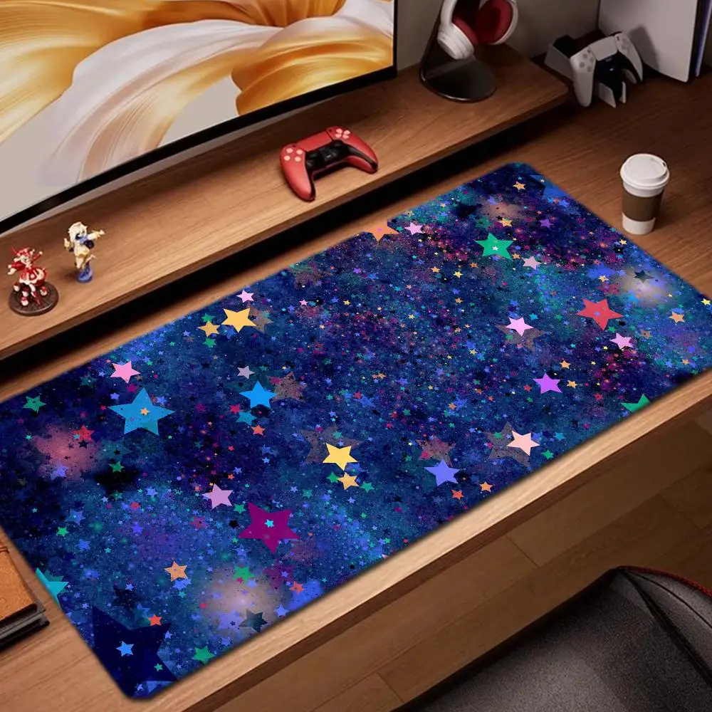 Colorful Star wallpaper Mouse Pad Game Accessories keyboard pad XXL large locking edge 900X400 mm table mat Gaming mousepad
Colorful Star wallpaper Mouse Pad Game Accessories keyboard pad XXL large locking edge 900X400 mm table mat Gaming mousepad