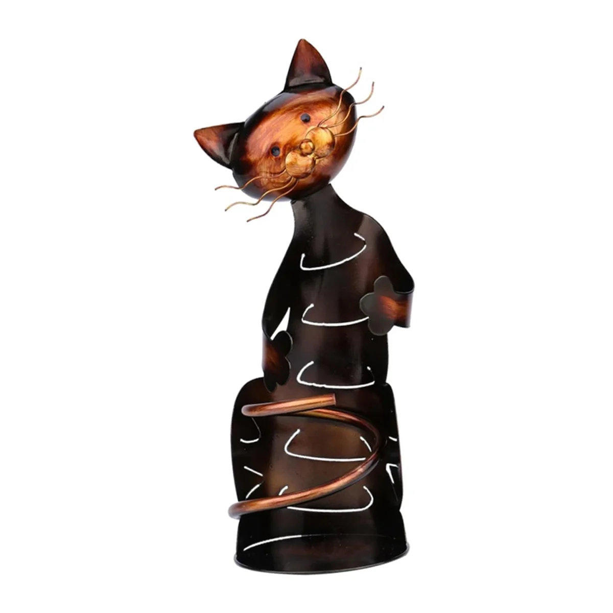 bottle rackCat Wine Holder Rack Cat Shaped Wine Holder Stand Metal Decorative Cat Wine Bottle Holder Sculpture
bottle rackCat Wine Holder Rack Cat Shaped Wine Holder Stand Metal Decorative Cat Wine Bottle Holder Sculpture