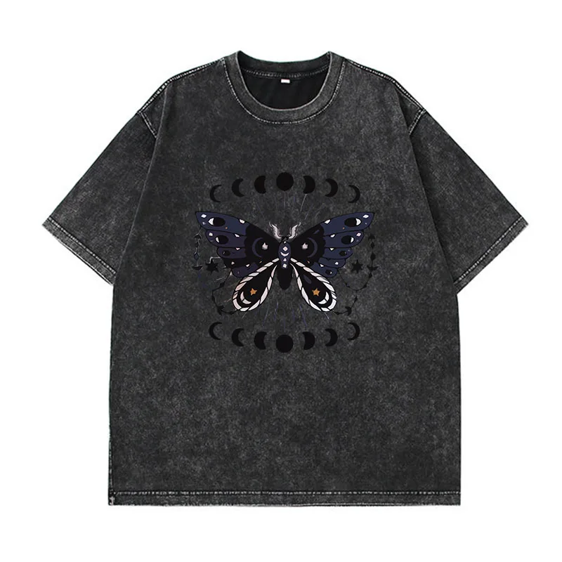 Women's washed T Shirt Anime Casual Tee Shirt Short Sleeve Round Collar cartoon T-Shirt Cotton Clothing
Women's washed T Shirt Anime Casual Tee Shirt Short Sleeve Round Collar cartoon T-Shirt Cotton Clothing