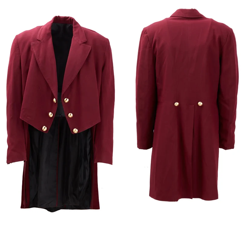 Custom Made 1970s Vintage Double-Breasted Tailcoat Historical British Medieval Red Uniform Jacket Mens Halloween Costume
Custom Made 1970s Vintage Double-Breasted Tailcoat Historical British Medieval Red Uniform Jacket Mens Halloween Costume