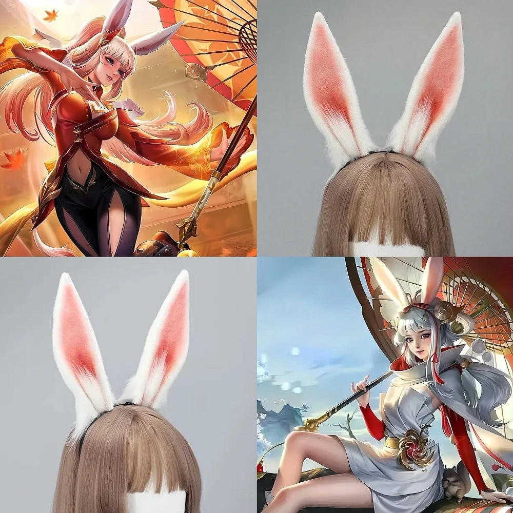 Gongsun Li Rabbit Ear Headband Honor of Kings Cosplay Props Game Character Role Play Halloween Party Christmas Carnival
Gongsun Li Rabbit Ear Headband Honor of Kings Cosplay Props Game Character Role Play Halloween Party Christmas Carnival