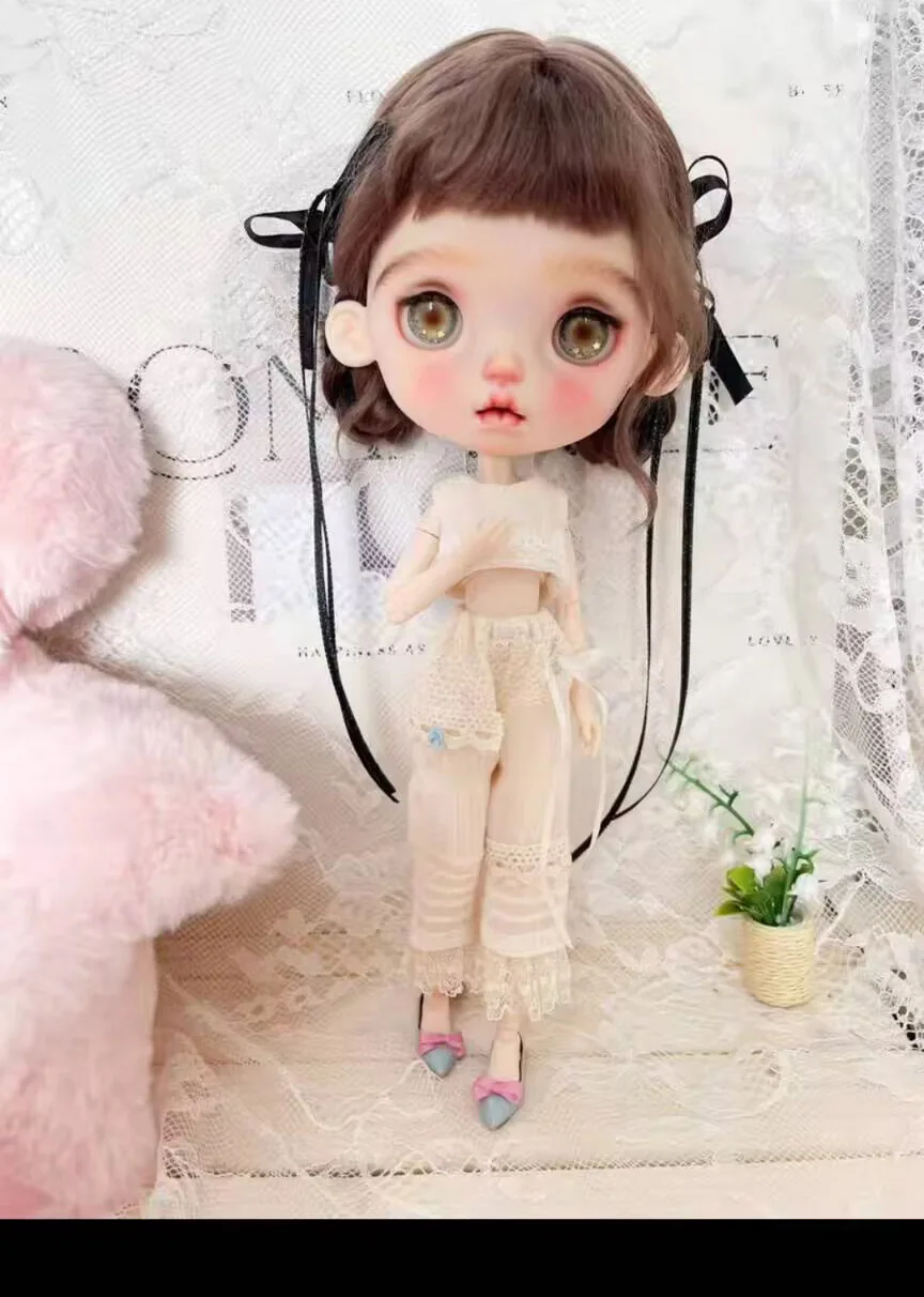 New arrival 2PCS Fashion SEXY 2025 Landoudou/Blythe tops/Pants (Fit for Lulu,ymy24,Ob22,24,26,zone, Jenny)
New arrival 2PCS Fashion SEXY 2025 Landoudou/Blythe tops/Pants (Fit for Lulu,ymy24,Ob22,24,26,zone, Jenny)