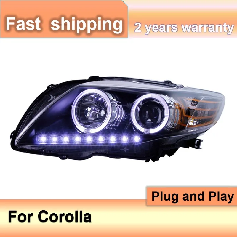 Автомобильные аксессуары для Toyota Corolla, фара 2008-2010, фара Corolla, DRL, указатель поворота, линза проектора ближнего и дальнего света
Автомобильные аксессуары для Toyota Corolla, фара 2008-2010, фара Corolla, DRL, указатель поворота, линза проектора ближнего и дальнего света