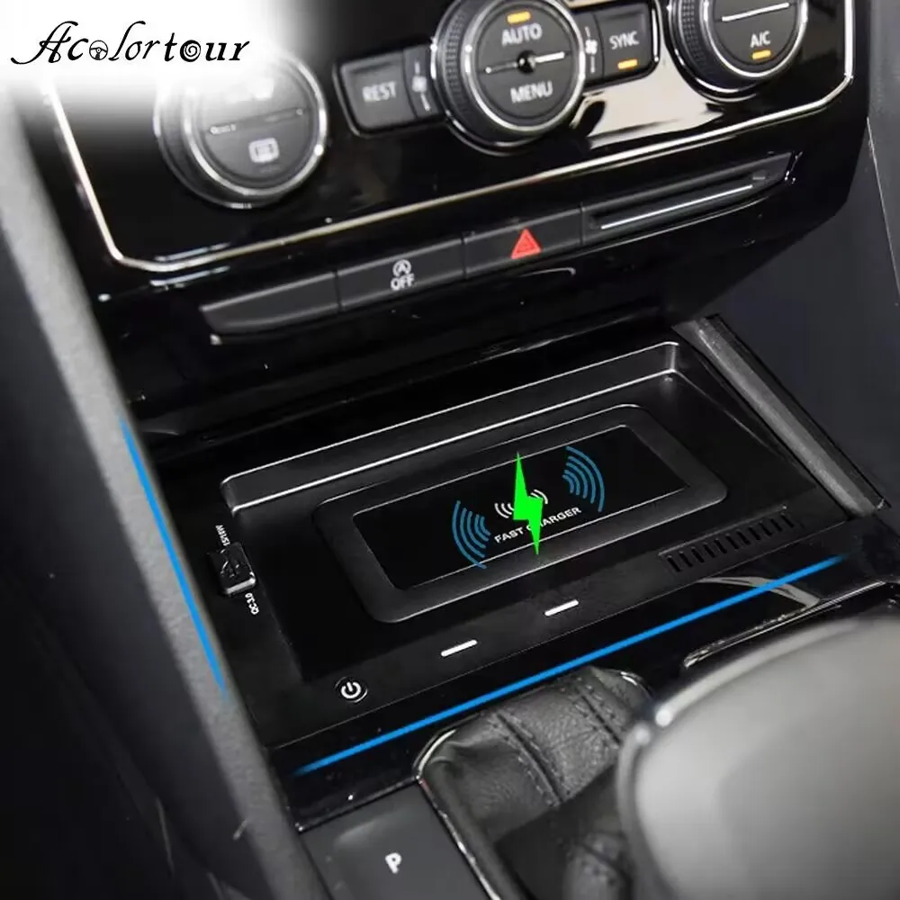15W Car wireless charger phone holder for Volkswagen Teramont 2017 2018 charging pad usb fast charge accessories interior
15W Car wireless charger phone holder for Volkswagen Teramont 2017 2018 charging pad usb fast charge accessories interior