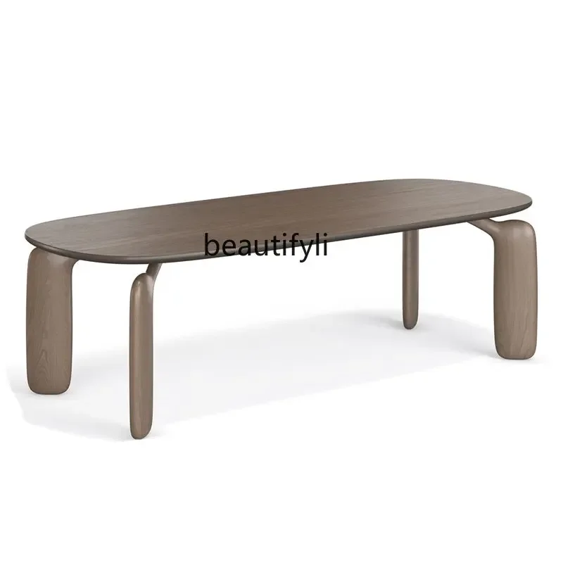 Nordic Piano Paint Dining Table Solid Wood Rectangular Dining Table Art Oval Dining Table Complete Set
Nordic Piano Paint Dining Table Solid Wood Rectangular Dining Table Art Oval Dining Table Complete Set