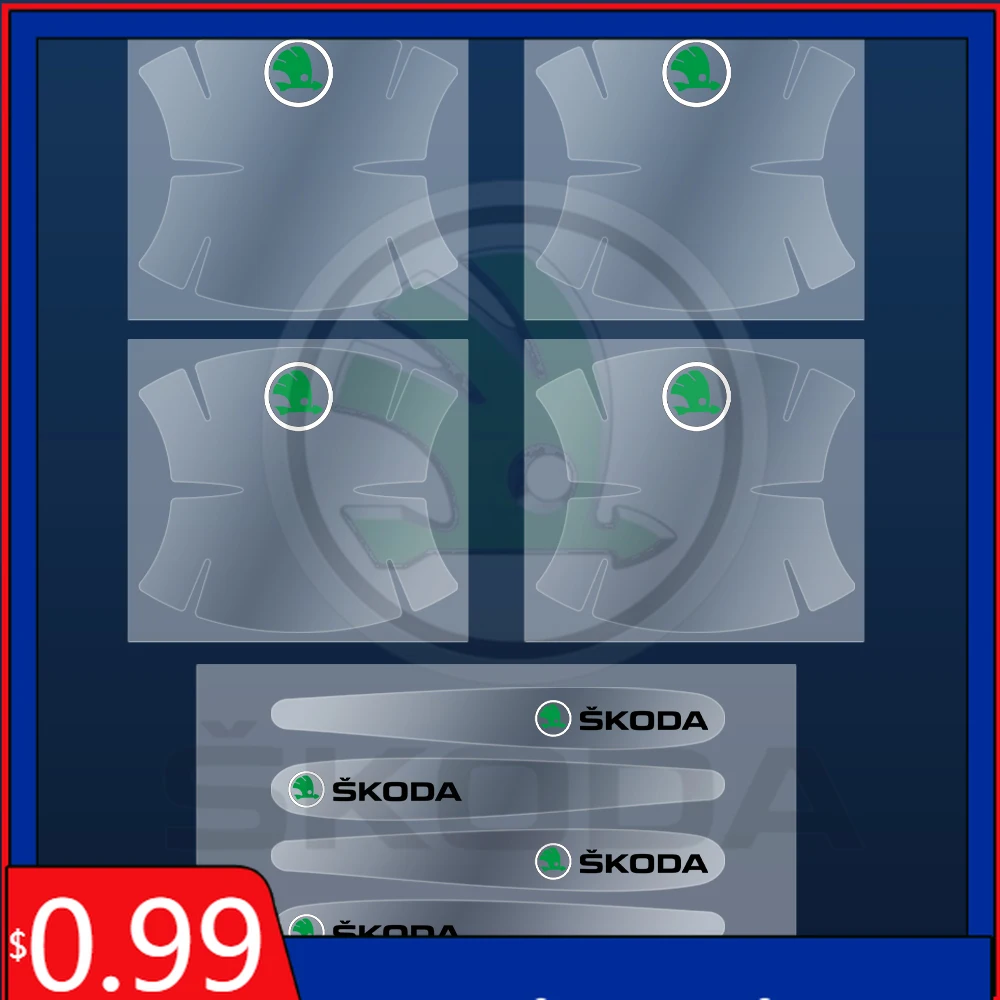 Наклейки на дверные ручки автомобиля 2025: Горячая новинка! 4/8 шт. Прозрачные защитные наклейки для дверных ручек и ниш для Skoda VRS, Yeti, Fabia, Octavia 3, 2, A5, A7
Наклейки на дверные ручки автомобиля 2025: Горячая новинка! 4/8 шт. Прозрачные защитные наклейки для дверных ручек и ниш для Skoda VRS, Yeti, Fabia, Octavia 3, 2, A5, A7