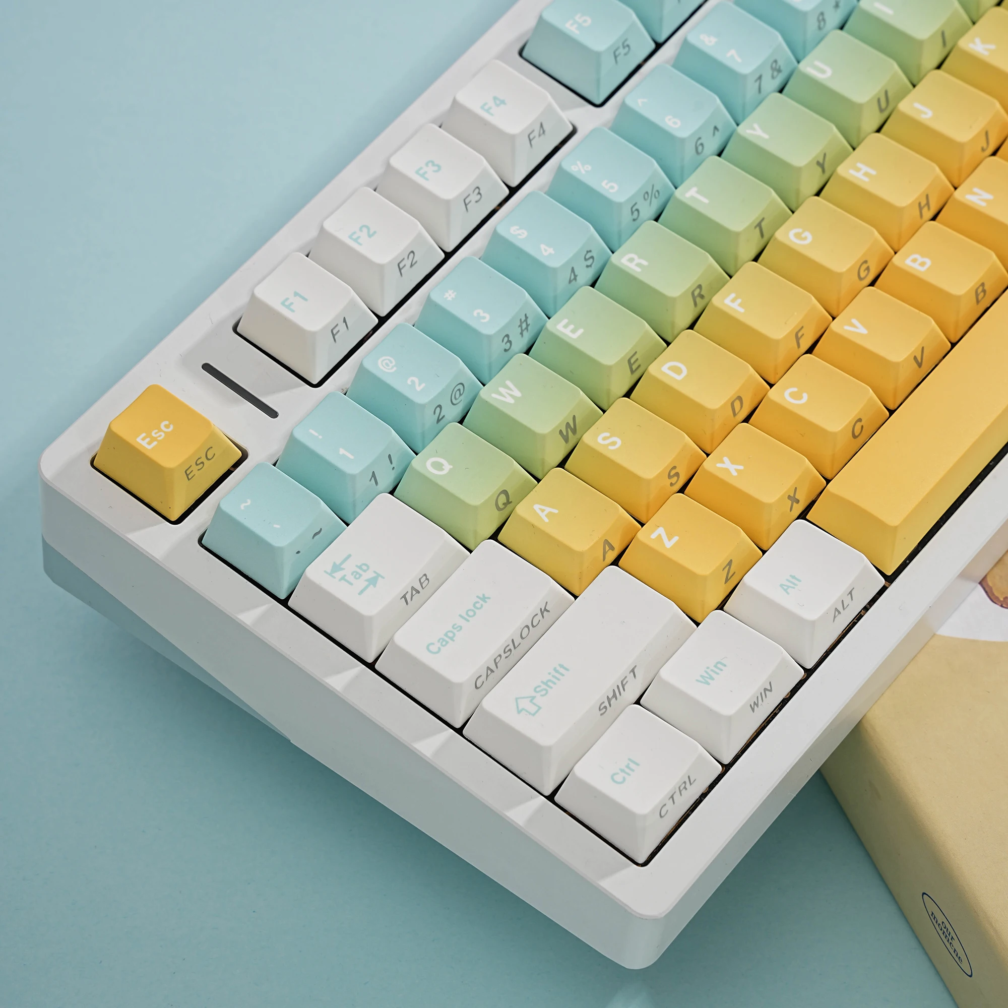PBT Keycaps Cherry Profile Dye-Sub Southern light transmission German Spanish Korean French 131 Keys or Mechanical Keyboard
PBT Keycaps Cherry Profile Dye-Sub Southern light transmission German Spanish Korean French 131 Keys or Mechanical Keyboard
