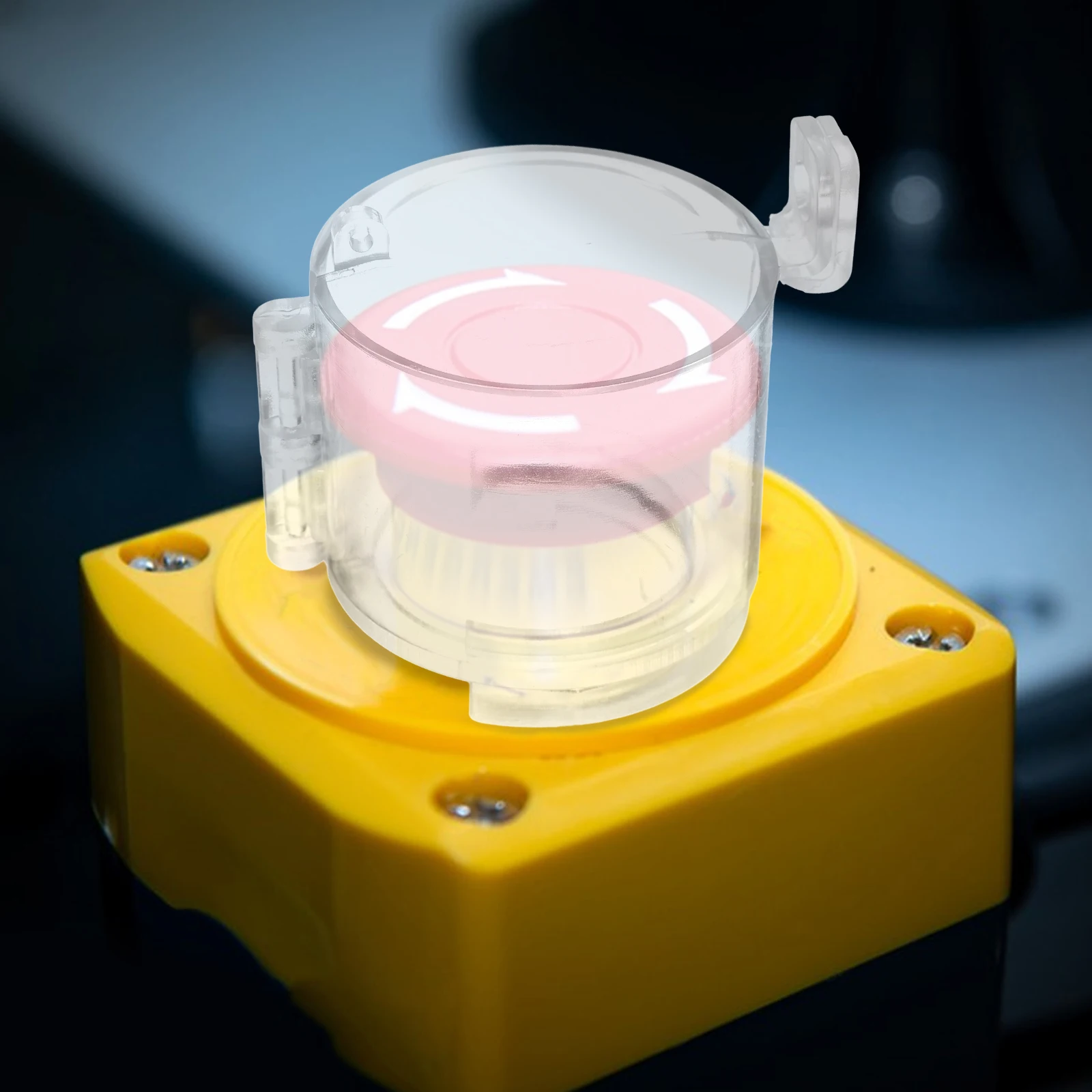 Emergency Stop Protective Cover Transparent Push Switch Guard Starter ABS Protector Lock Power Button Cover Mushroom Head Button
Emergency Stop Protective Cover Transparent Push Switch Guard Starter ABS Protector Lock Power Button Cover Mushroom Head Button