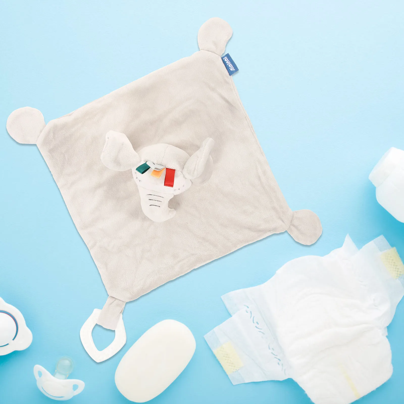 Baby Bib Elephant Security Blanket Animal Comforter Toy Infant Snuggle Sensory Teether Item Child
Baby Bib Elephant Security Blanket Animal Comforter Toy Infant Snuggle Sensory Teether Item Child