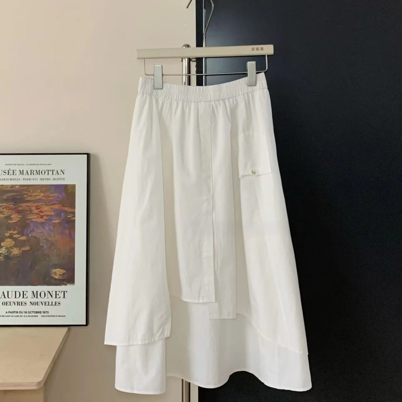 Lightweight A-Line Workwear Skirt Asymmetrical Design High Waist Midi Skirt Pure Color Other Material 00% Summer Skirt
Lightweight A-Line Workwear Skirt Asymmetrical Design High Waist Midi Skirt Pure Color Other Material 00% Summer Skirt