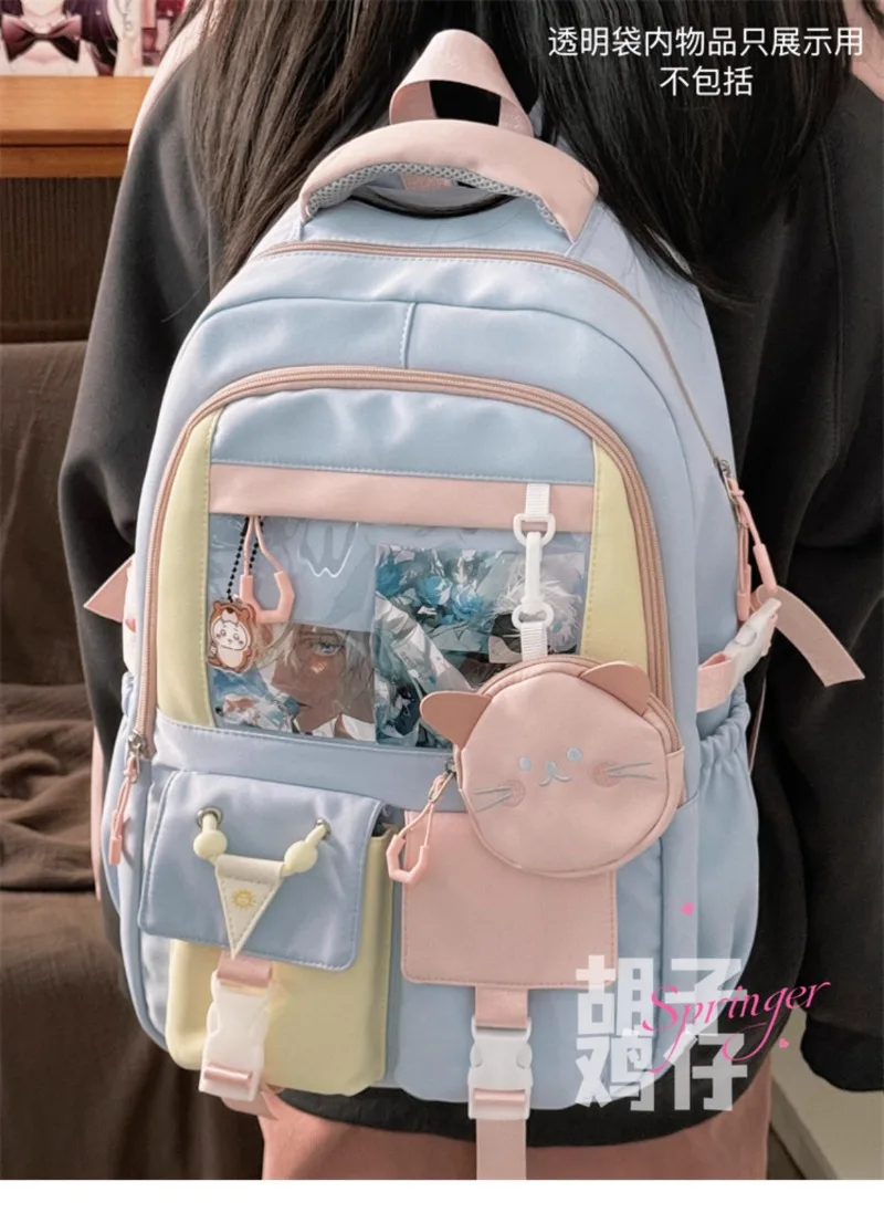 Японский консервативный стиль Ita Mochila, студенческий рюкзак, большая вместительная сумка, милый хит цвета, Mochilas Mujer, сумки для повседневного использования для женщин
Японский консервативный стиль Ita Mochila, студенческий рюкзак, большая вместительная сумка, милый хит цвета, Mochilas Mujer, сумки для повседневного использования для женщин