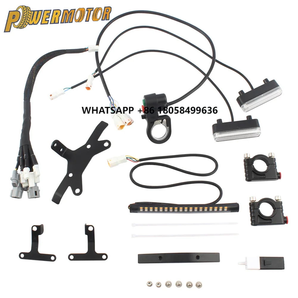 SUR-RON Dirt Pit Bike Motocross Front and Rear Turn signal Kit
SUR-RON Dirt Pit Bike Motocross Front and Rear Turn signal Kit