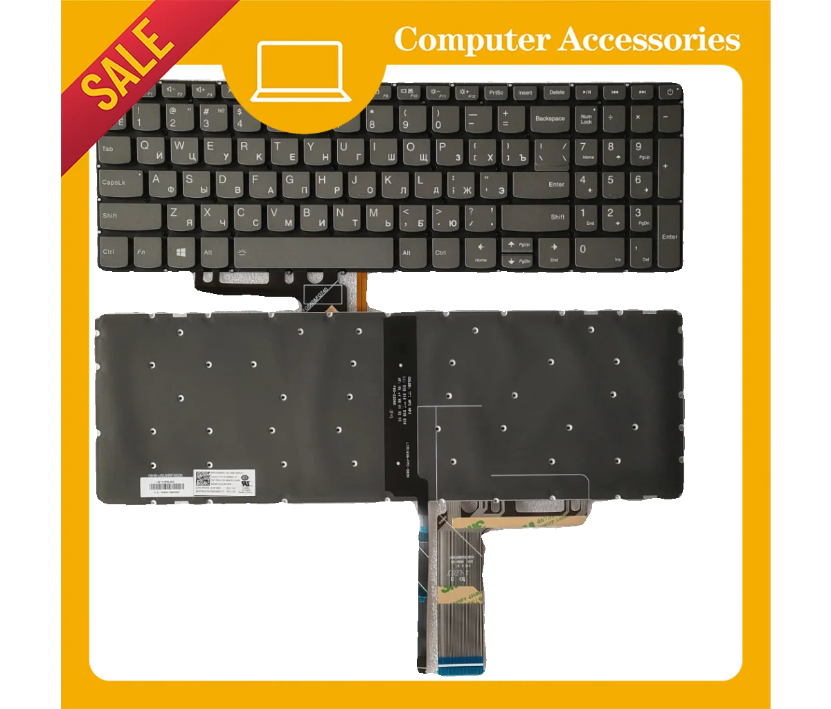US Russian Arabic Backlit Keyboard For Lenovo IdeaPad slim 5 14iil 5-14IIL05 14ITL05 Flex 5 14ARE05 English Keyboard SN20M61485
US Russian Arabic Backlit Keyboard For Lenovo IdeaPad slim 5 14iil 5-14IIL05 14ITL05 Flex 5 14ARE05 English Keyboard SN20M61485