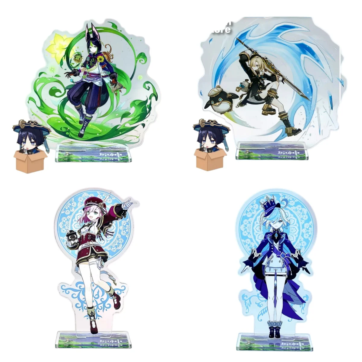 Genshin Impact Tighnari Freminet Charlotte Furina Set Acrylic Stand Double Sided HD Print Peripheral Desktop Ornament Fan Gift
Genshin Impact Tighnari Freminet Charlotte Furina Set Acrylic Stand Double Sided HD Print Peripheral Desktop Ornament Fan Gift