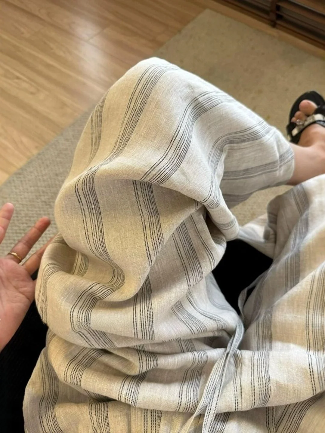 High Waist Wide Leg Pants Women's Loose Striped Casual Trousers Summer Fashion plus Size Cotton Comfortable Straight Cut
High Waist Wide Leg Pants Women's Loose Striped Casual Trousers Summer Fashion plus Size Cotton Comfortable Straight Cut