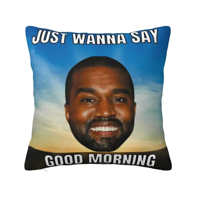 Funny Kanye West Meme Cushion Covers 40x40cm Soft Throw Pillow Case for Sofa Car Square Pillowcase Living Room Decoration
Funny Kanye West Meme Cushion Covers 40x40cm Soft Throw Pillow Case for Sofa Car Square Pillowcase Living Room Decoration