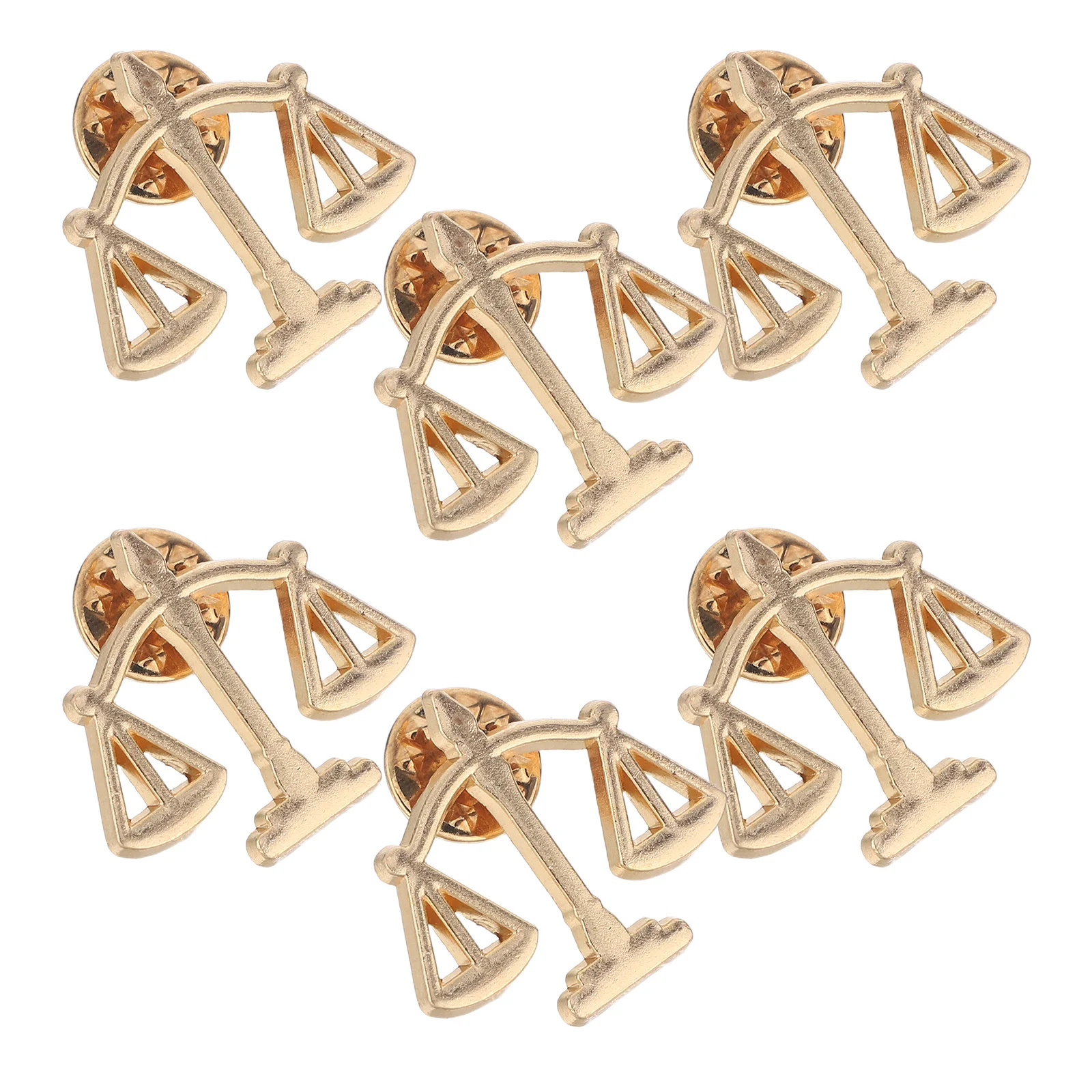 6pcs Metal Libra Brooch Pin Scale Of Justice Lapel Pins For Men Suit Accessories Lawyer Judge Badge Balance Pendant
6pcs Metal Libra Brooch Pin Scale Of Justice Lapel Pins For Men Suit Accessories Lawyer Judge Badge Balance Pendant
