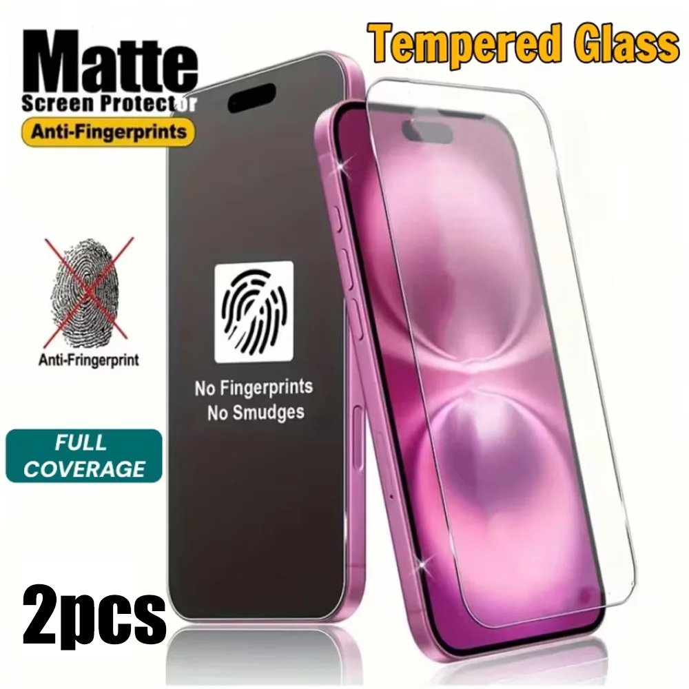 2PCS Matte Screen Protector For iPhone 17 Pro Max Air 16 15 Plus 14 13 MINI 12 11 Pro Max 6 7 8 Plus SE XS XR X Tempered Glass
2PCS Matte Screen Protector For iPhone 17 Pro Max Air 16 15 Plus 14 13 MINI 12 11 Pro Max 6 7 8 Plus SE XS XR X Tempered Glass