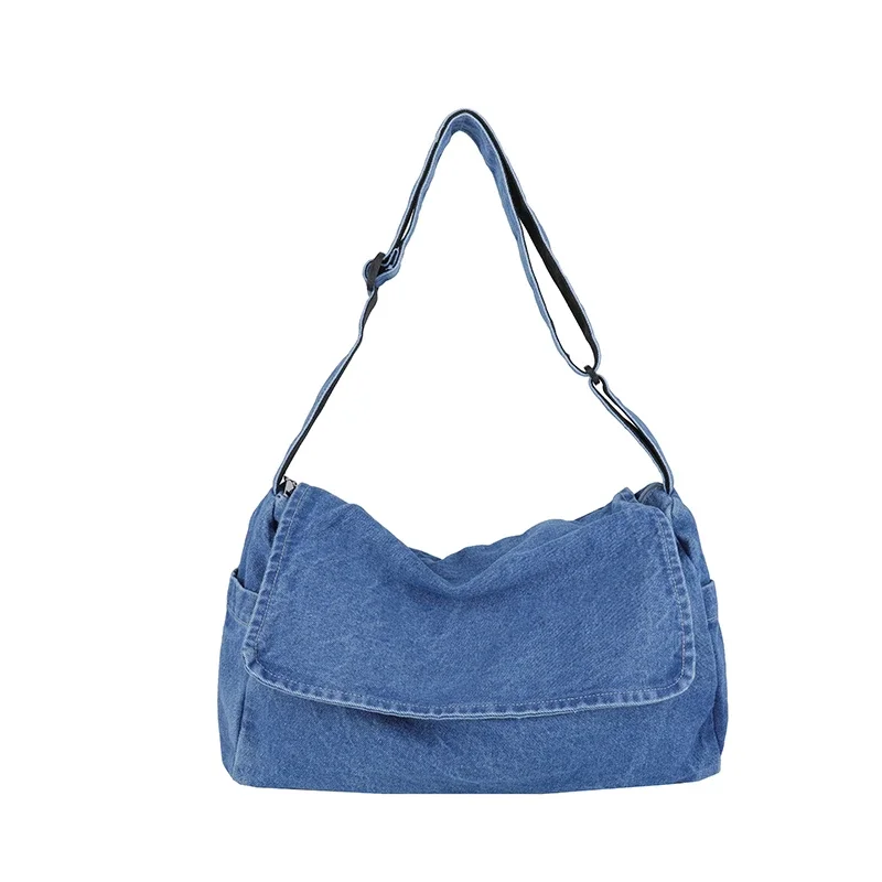 Denim Solid Color Versatile Crossbody Bags Large Capacity 2025 Interior Zipper Pocket Bags for Women Fashion Shoulder Bags
Denim Solid Color Versatile Crossbody Bags Large Capacity 2025 Interior Zipper Pocket Bags for Women Fashion Shoulder Bags