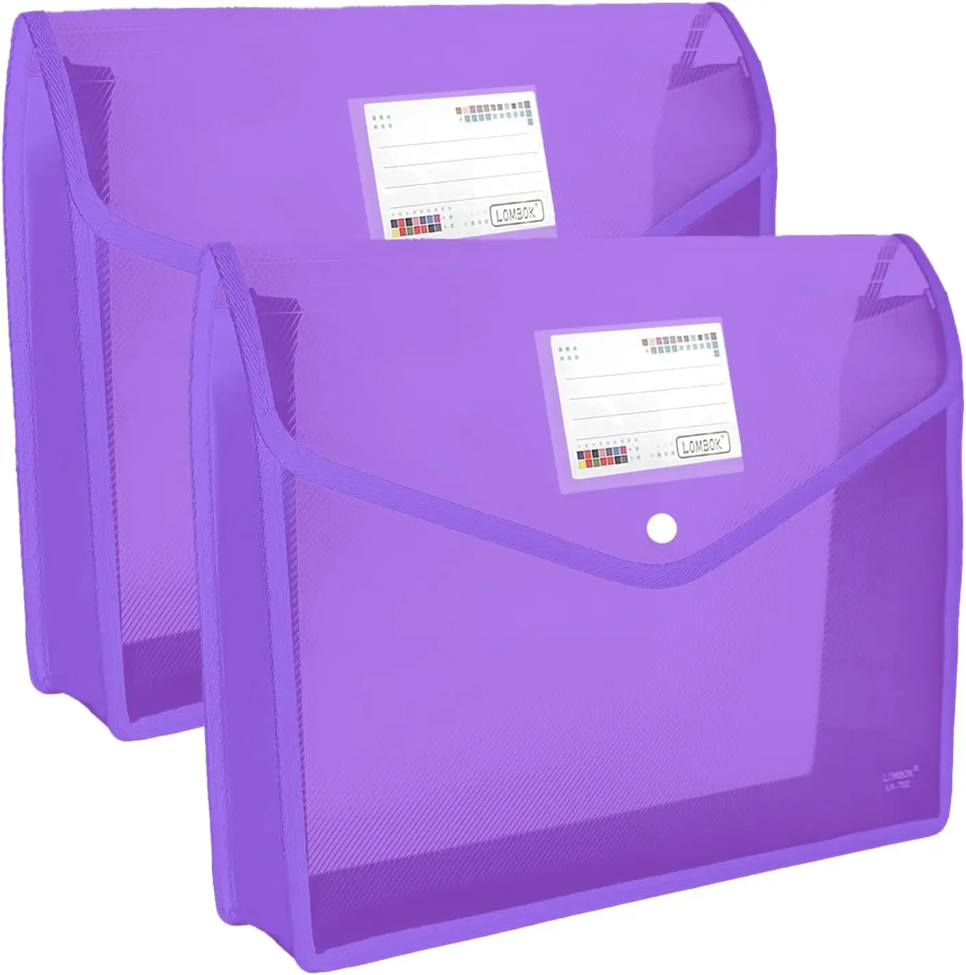 Expandable Legal Size File Folder, 2-Pack, Waterproof PP, Snap Closure, Purple
Expandable Legal Size File Folder, 2-Pack, Waterproof PP, Snap Closure, Purple