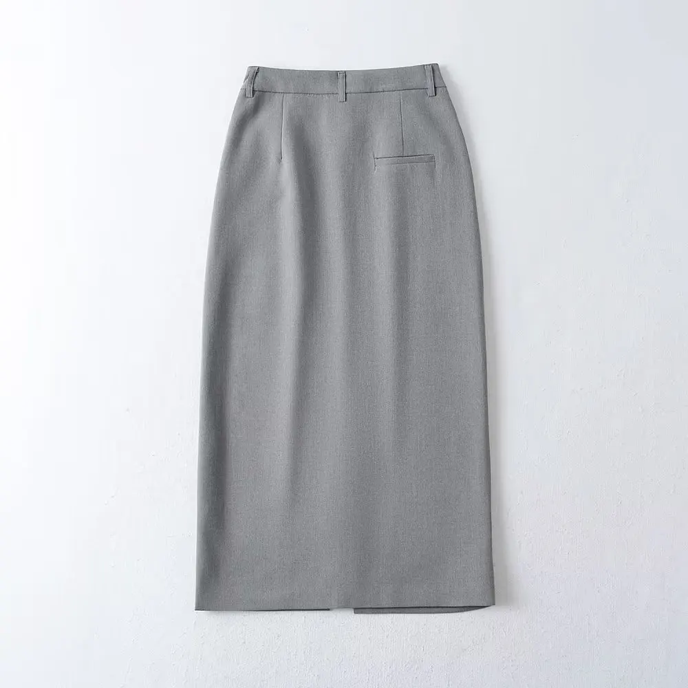 Busin Women's Mid-Length A-Line Skirt Slit Design Slimming Versatile Mid-Waist Summer 2023 Faion High Waist Pure Color
Busin Women's Mid-Length A-Line Skirt Slit Design Slimming Versatile Mid-Waist Summer 2023 Faion High Waist Pure Color