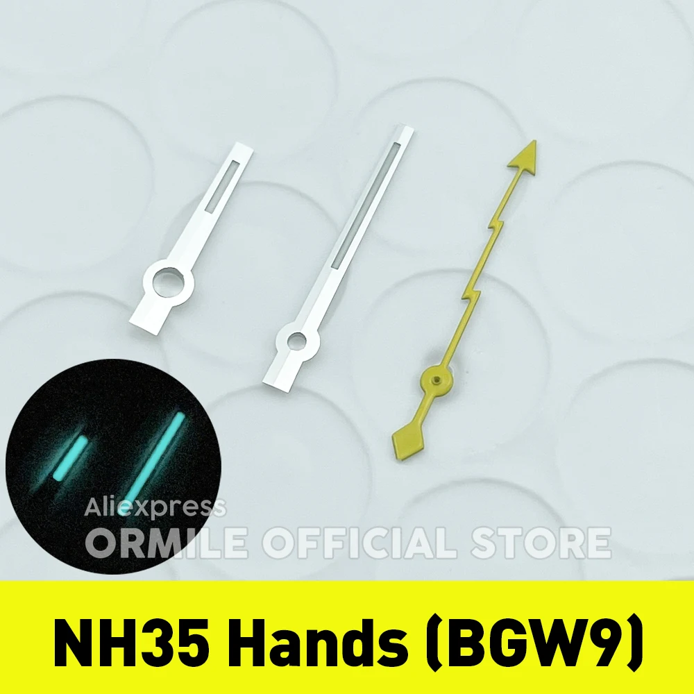 NH35 NH38 Lightning Second Hand Watch Hands Set with BGW9 Lume for 28.5mm Dial- NH35A NH38A NH36A 4R35 4R36
NH35 NH38 Lightning Second Hand Watch Hands Set with BGW9 Lume for 28.5mm Dial- NH35A NH38A NH36A 4R35 4R36