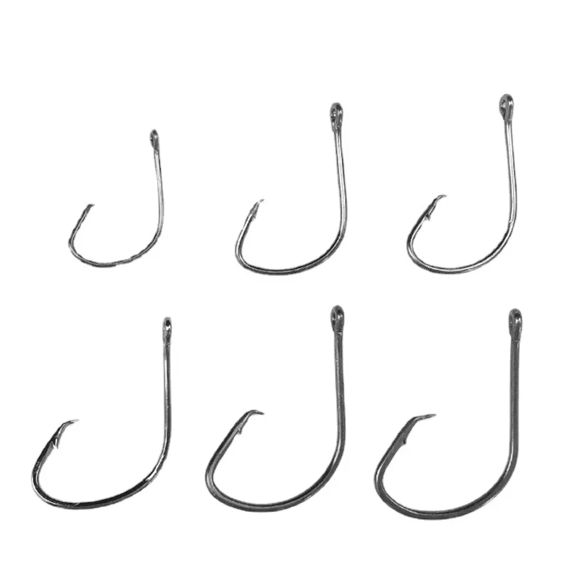 1000pcs High Carbon Steel Circle Olecranon Fishing Hook 7381 Black Nickel Fishhooks Sea Fishing Tackles Accessories Goods Pesca
1000pcs High Carbon Steel Circle Olecranon Fishing Hook 7381 Black Nickel Fishhooks Sea Fishing Tackles Accessories Goods Pesca