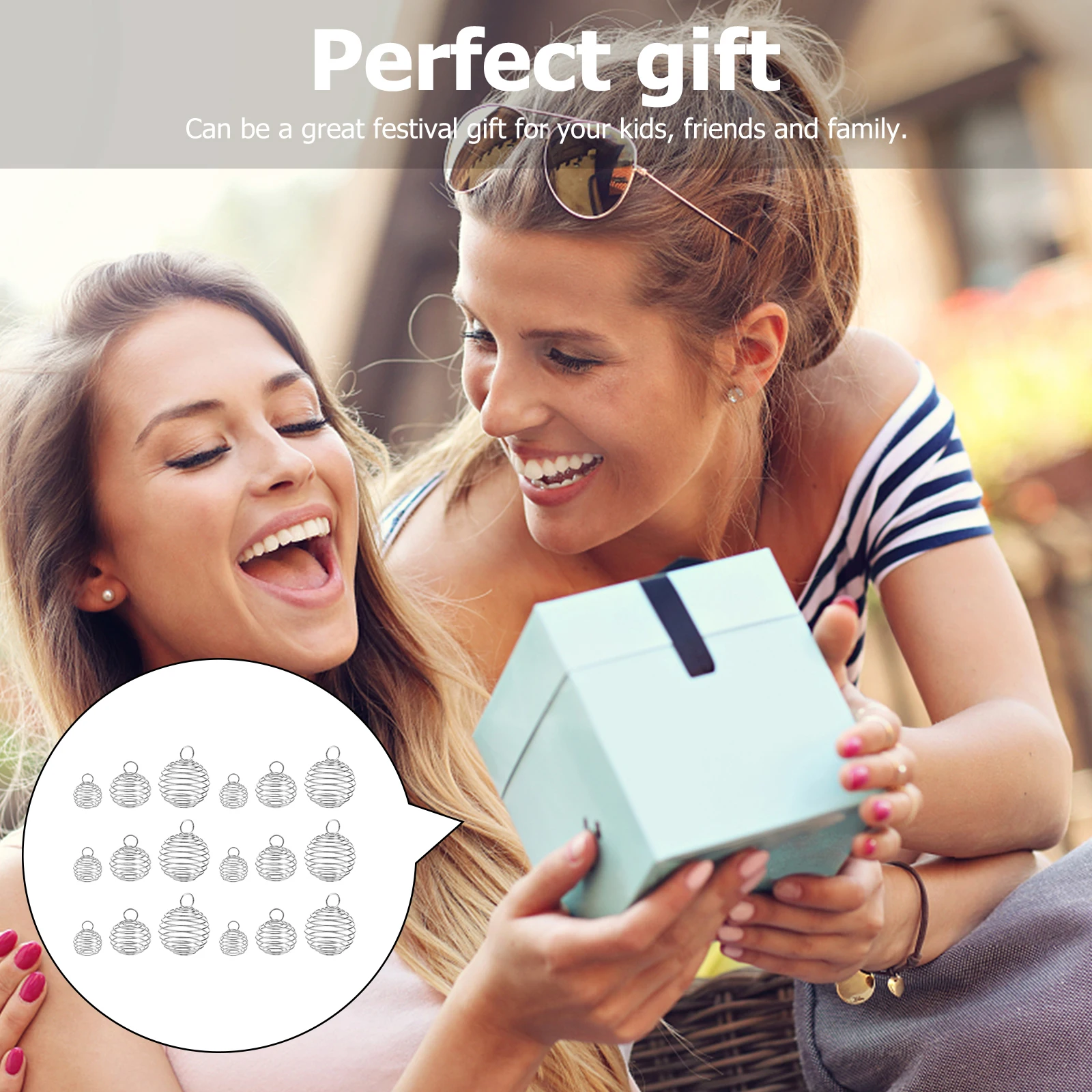 30pcs Spiral Cages 15x14mm 25x20mm 30x25mm Silver Diy Jewelry Supplies Plated Stretchable DIY Jewelry Accessories 
30pcs Spiral Cages 15x14mm 25x20mm 30x25mm Silver Diy Jewelry Supplies Plated Stretchable DIY Jewelry Accessories