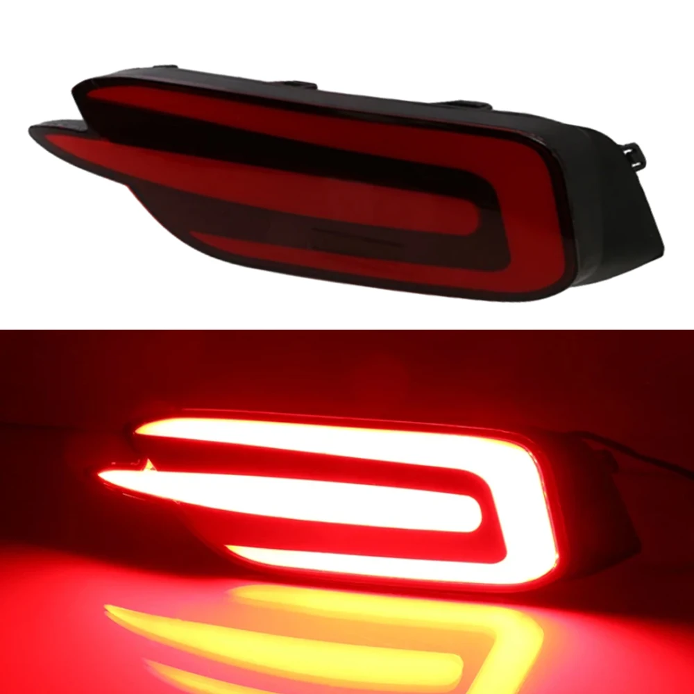 2PCS For Honda Civic 2016 2017 2018 LED Rear Light Car LED Rear Bumper Light Tail Reflector Brake Fog Lamp turn signal
2PCS For Honda Civic 2016 2017 2018 LED Rear Light Car LED Rear Bumper Light Tail Reflector Brake Fog Lamp turn signal