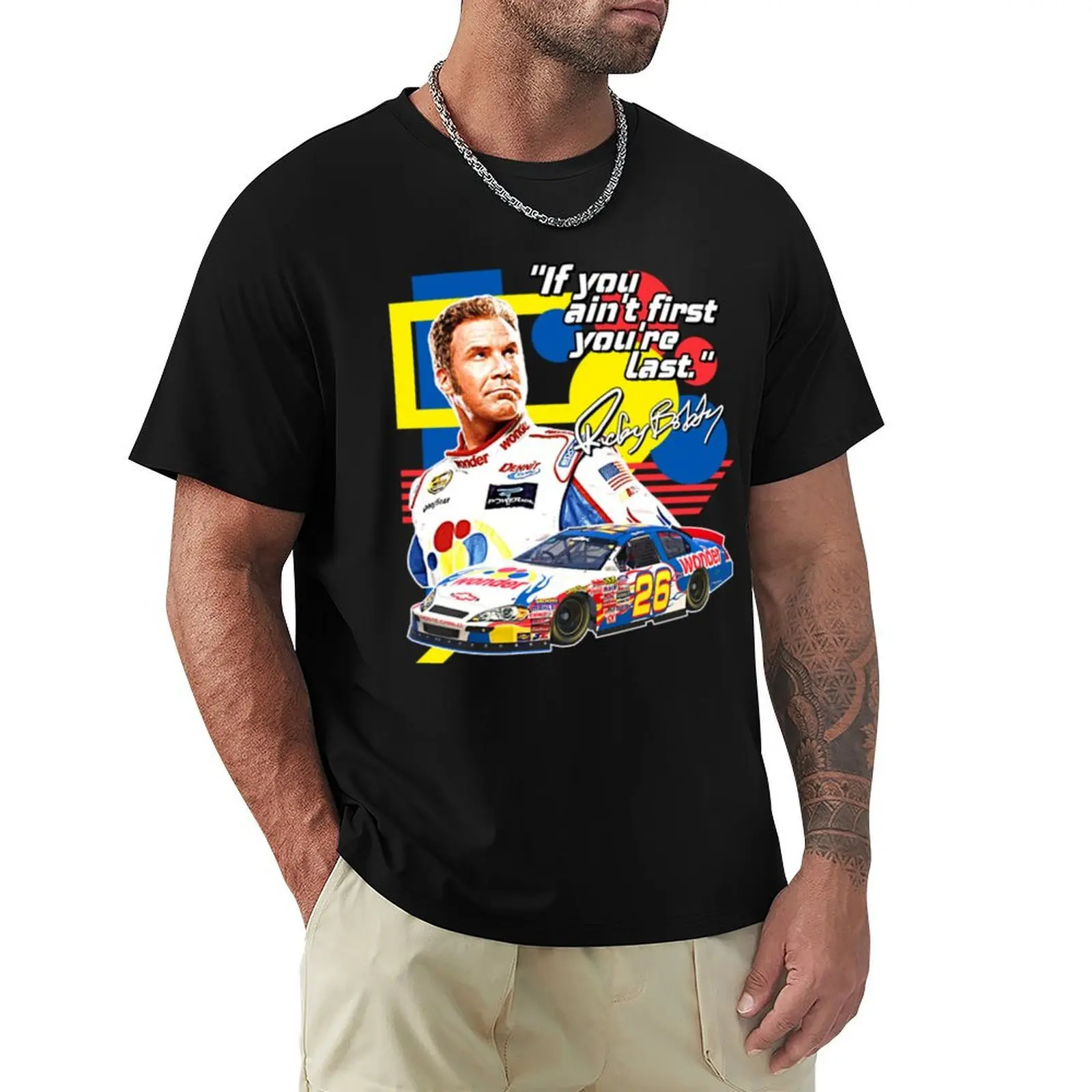 Ricky Bobby T-Shirt vintage graphic tee topping designer shirts vintage clothing for men
Ricky Bobby T-Shirt vintage graphic tee topping designer shirts vintage clothing for men