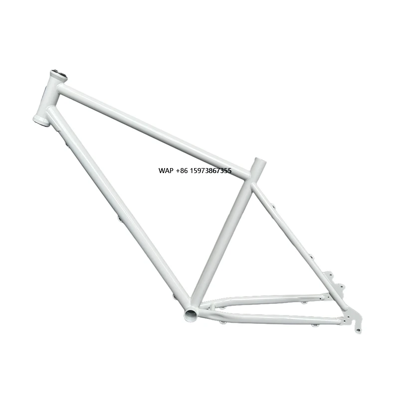 TRB handmade chrome-molybdenum steel 27.5-inch bike frame for MTB enthusiasts looking for a stylish look
TRB handmade chrome-molybdenum steel 27.5-inch bike frame for MTB enthusiasts looking for a stylish look