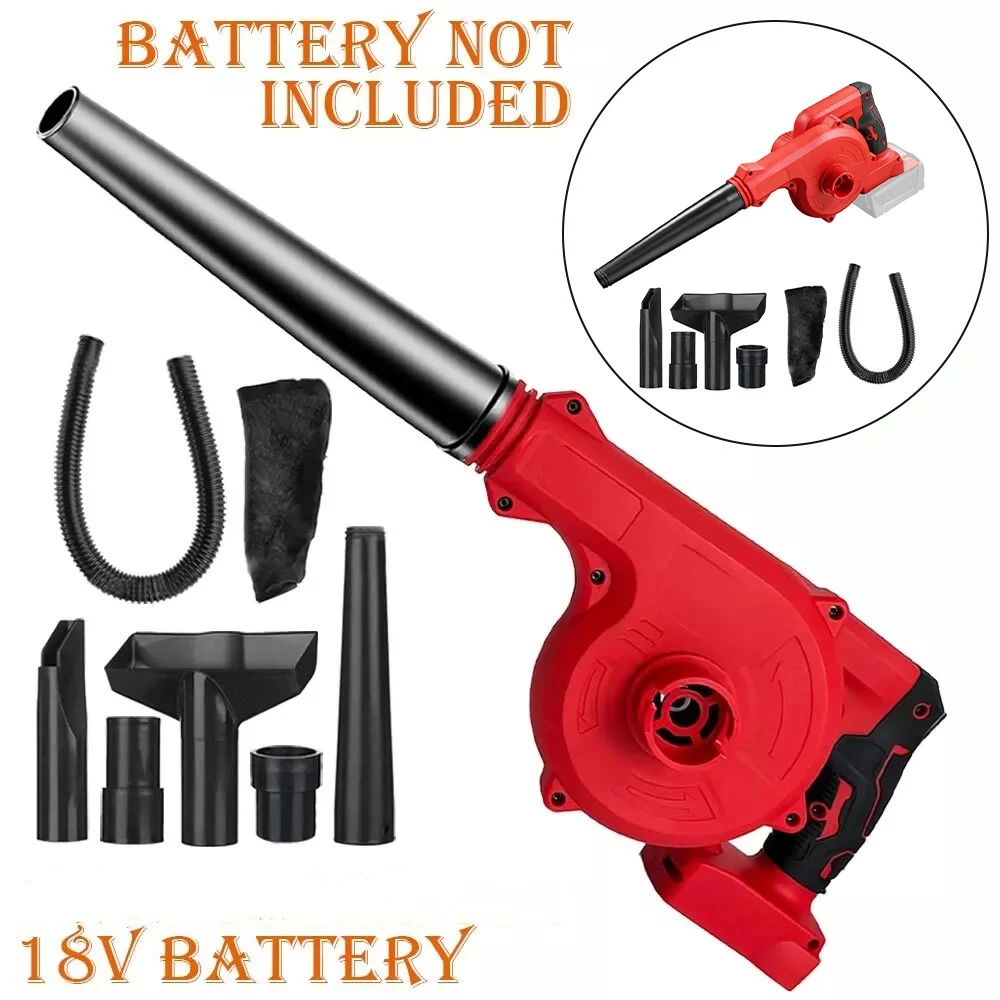 For 18V Electric Blower Vacuum Cordless Air Blower Garden Dust Leaf Handheld Hair Dryer Outdoor Camping Wireless Hair Dryer Dust
For 18V Electric Blower Vacuum Cordless Air Blower Garden Dust Leaf Handheld Hair Dryer Outdoor Camping Wireless Hair Dryer Dust