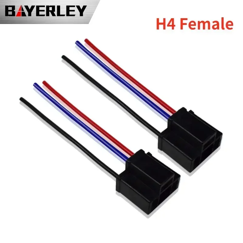 Car Lamp Holder H4 Lamp Holder with Wire Socket Wire H4 Halogen Head Lamp Holder Wire H4 Female Connect Line Male Line
Car Lamp Holder H4 Lamp Holder with Wire Socket Wire H4 Halogen Head Lamp Holder Wire H4 Female Connect Line Male Line
