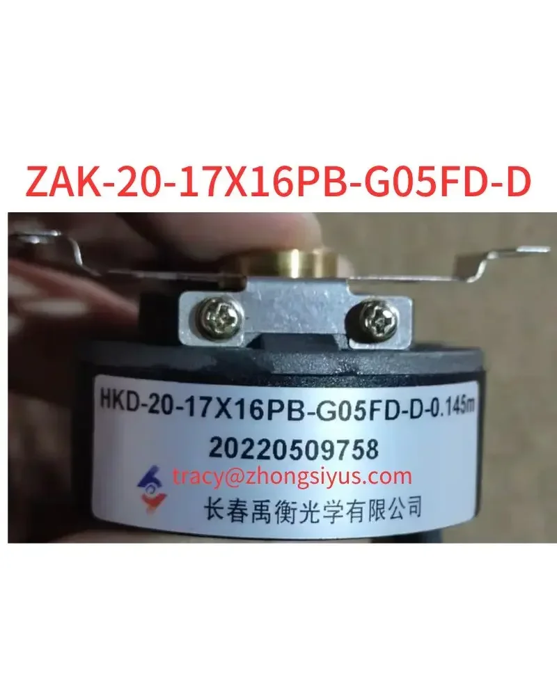 Used ZAK-20-17X16PB-G05FD-D encoder tested ok Functions properly
Used ZAK-20-17X16PB-G05FD-D encoder tested ok Functions properly