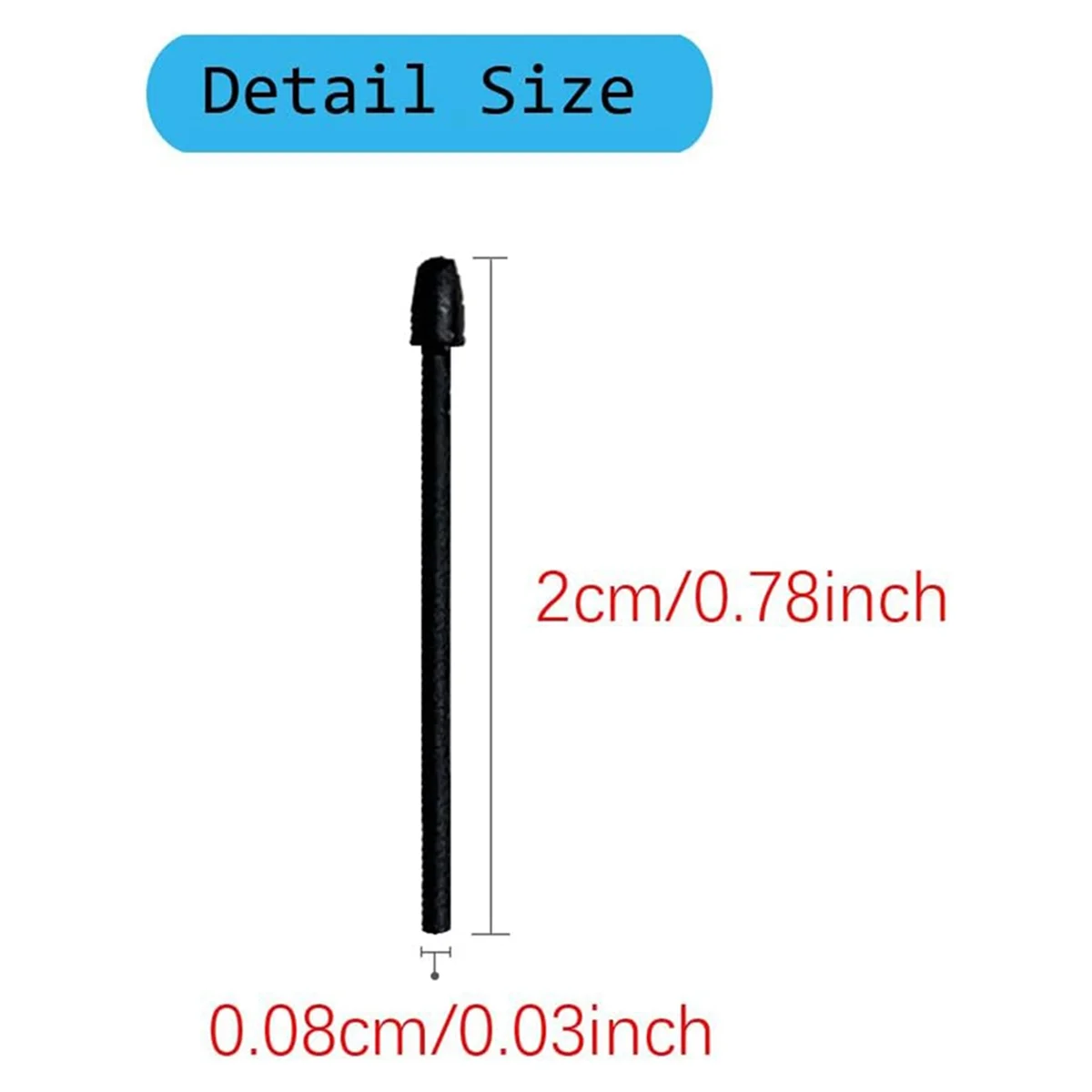 AA25 20 PCS Pen Tips Replacement Compatible with for 2 Pencil, Pencil Nibs Compatible with for 1 
AA25 20 PCS Pen Tips Replacement Compatible with for 2 Pencil, Pencil Nibs Compatible with for 1