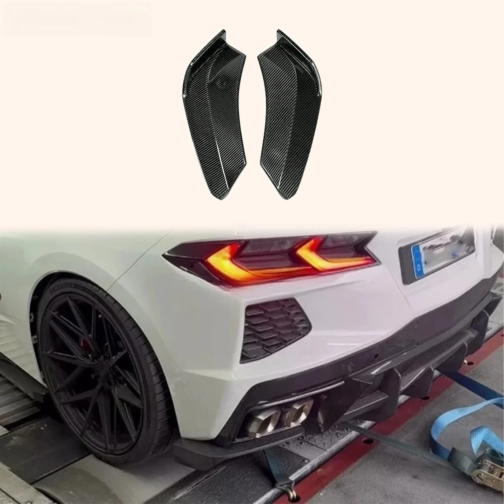 For Chevrolet Corvette C8 20-24 Carbon KZ Style Rear Bumper Side Spat Lip Pair
For Chevrolet Corvette C8 20-24 Carbon KZ Style Rear Bumper Side Spat Lip Pair