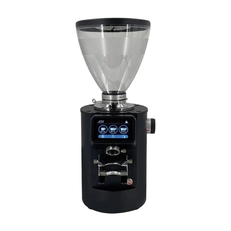 Electric Italian Bean Grinder Commercial Flat 90mm Coffee Display Screen with Scale Quantitative Straight Out Bean Grinder
Electric Italian Bean Grinder Commercial Flat 90mm Coffee Display Screen with Scale Quantitative Straight Out Bean Grinder