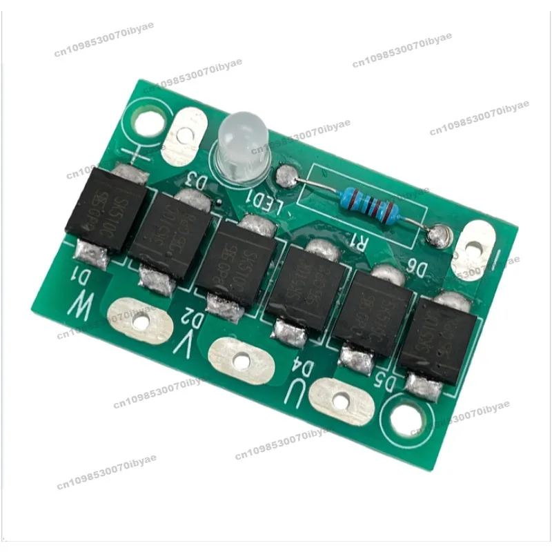 10pcs for Schottky Three-phase Rectifier Bridge, Generator Rectifier Board, Patch, High Current 10A High , with Indicator
10pcs for Schottky Three-phase Rectifier Bridge, Generator Rectifier Board, Patch, High Current 10A High , with Indicator