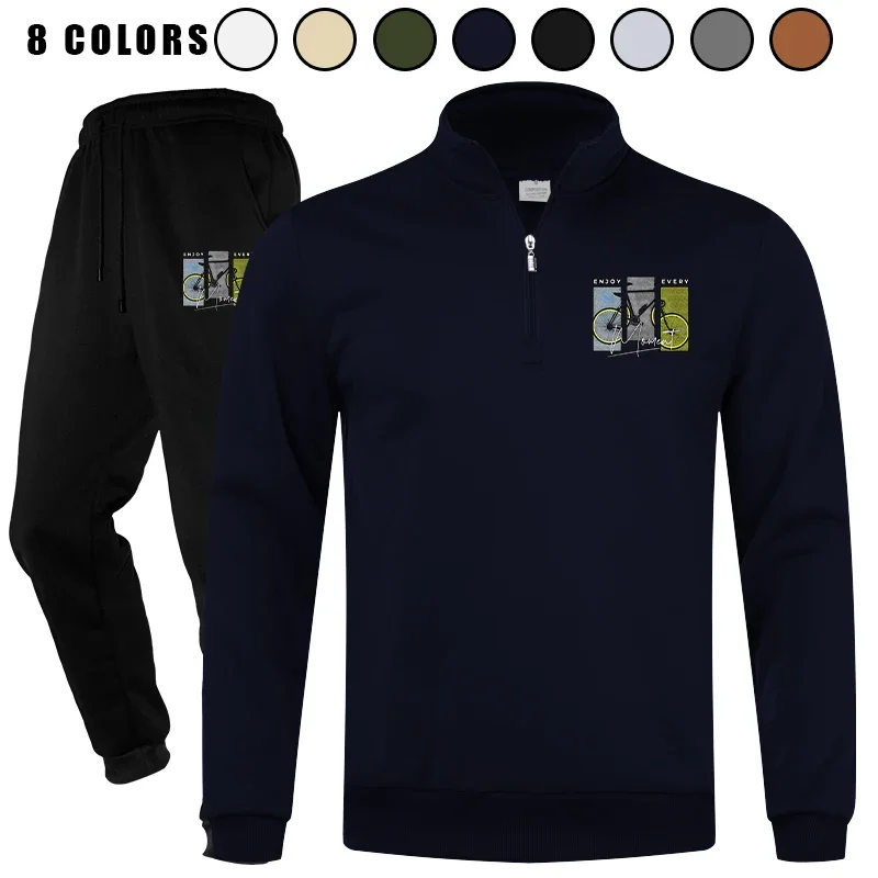 Men's 2 Piece Quarter Zip Running Polo Athletic Casual Jogging Tracksuit Sport Sweatsuit Sets
Men's 2 Piece Quarter Zip Running Polo Athletic Casual Jogging Tracksuit Sport Sweatsuit Sets