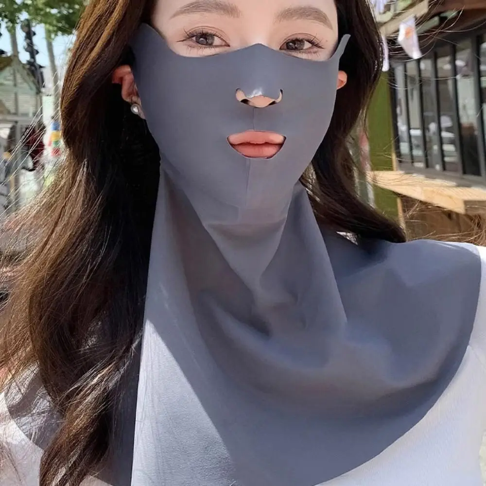 Breathable Sun Protection Mask UV Protective Elastic Face Guard Mask Korean Style Cooling Riding Face Cover Outdoor Sports
Breathable Sun Protection Mask UV Protective Elastic Face Guard Mask Korean Style Cooling Riding Face Cover Outdoor Sports
