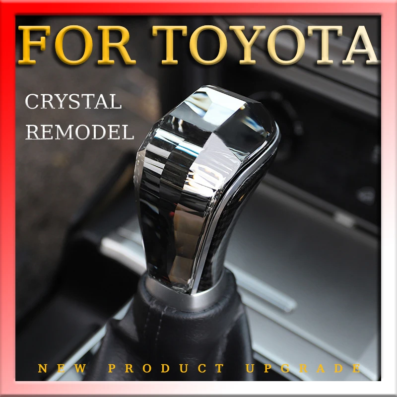 For Toyota Prado car crystal handle K9 grade lossless Install gear handle Gear shift knob interior parts gear lever Accessories
For Toyota Prado car crystal handle K9 grade lossless Install gear handle Gear shift knob interior parts gear lever Accessories