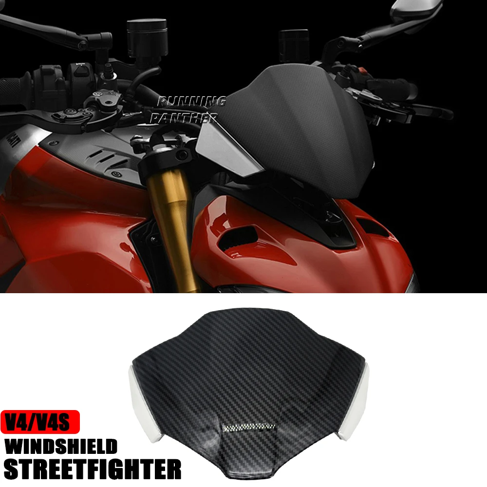 Carbon fiber 2021 2022 2023 Motorcycle Sport Windshield Visor Windscreen Fits For Ducati STREETFIGHTER V2 Streetfighter V4 S V4S
Carbon fiber 2021 2022 2023 Motorcycle Sport Windshield Visor Windscreen Fits For Ducati STREETFIGHTER V2 Streetfighter V4 S V4S