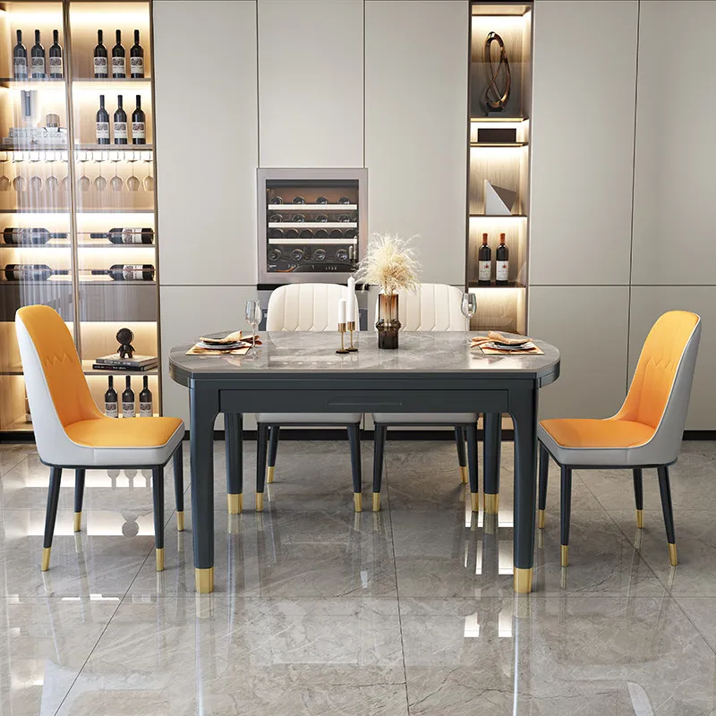 Декоративные квадратные обеденные столы черного цвета, складные, класса люкс, для кухни и столовой, домашние, мраморные, высокие, мебель для столовой
Декоративные квадратные обеденные столы черного цвета, складные, класса люкс, для кухни и столовой, домашние, мраморные, высокие, мебель для столовой